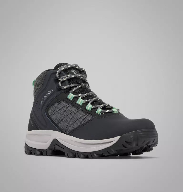 Zapatilla Mujer Impermeable de senderismo Transverse Negra