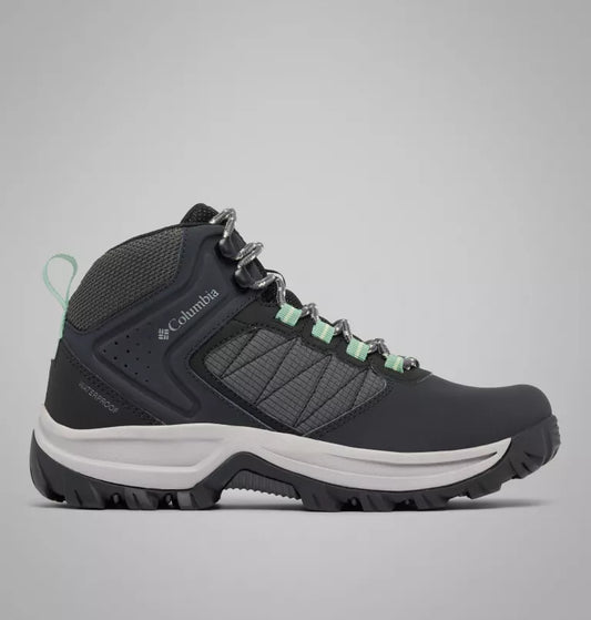 Zapatilla Mujer Impermeable de senderismo Transverse Negra
