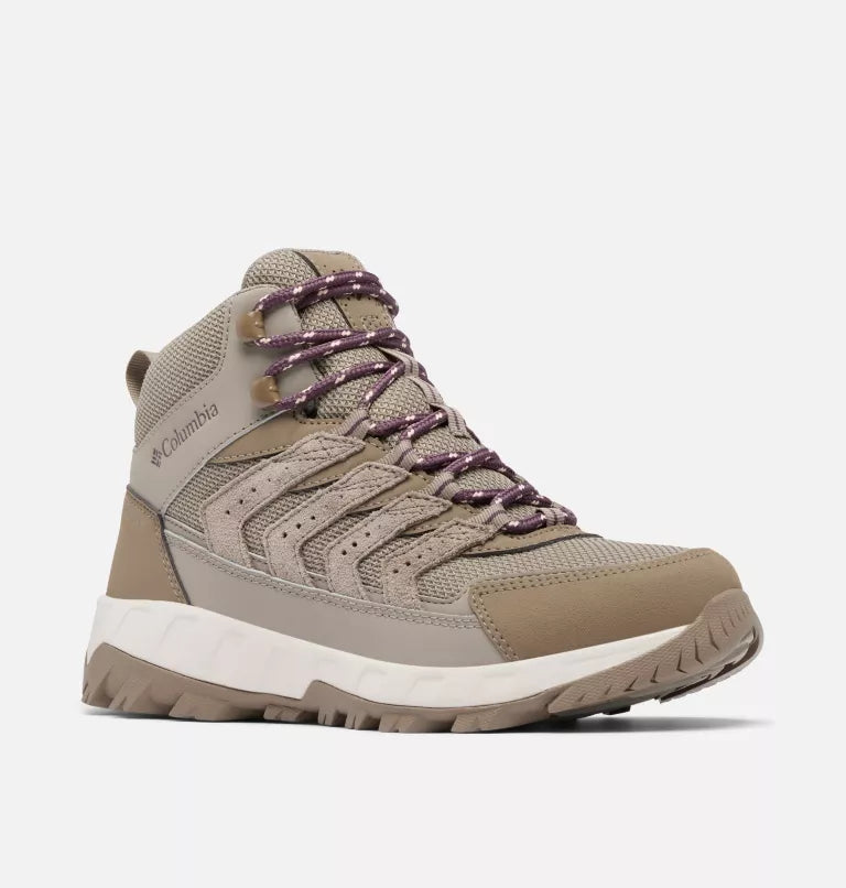 Zapatilla Mujer impermeable caña media Strata Trail Blush Rose