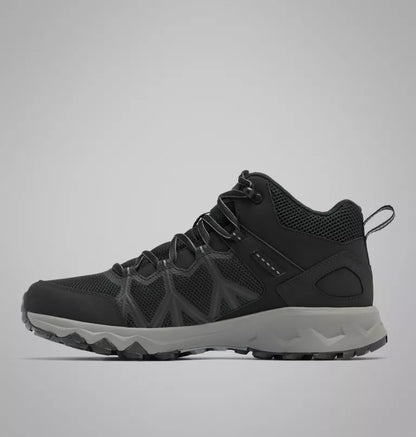 zapatilla-hombre-senderismo-media-caña-peakfreak-ii-outdry-black