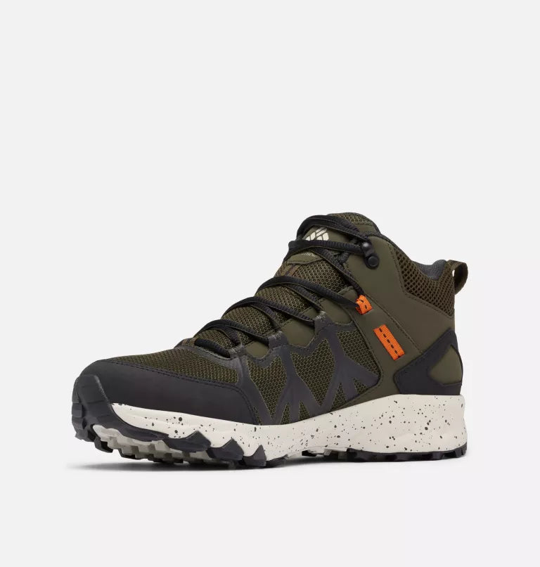 zapatillas-hombre-senderismo-media-caña-peakfreak-ii-outdry-olive
