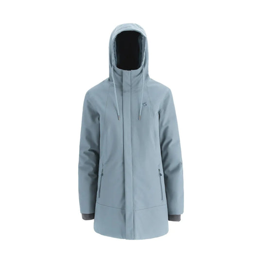 Parka Mujer Abrigo Eryx Gris