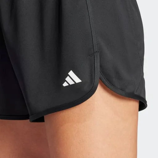 Shorts Mujer Pacer Essentials Tejidos Tiro Alto Negro