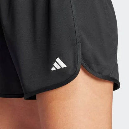 Shorts Mujer Pacer Essentials Tejidos Tiro Alto Negro