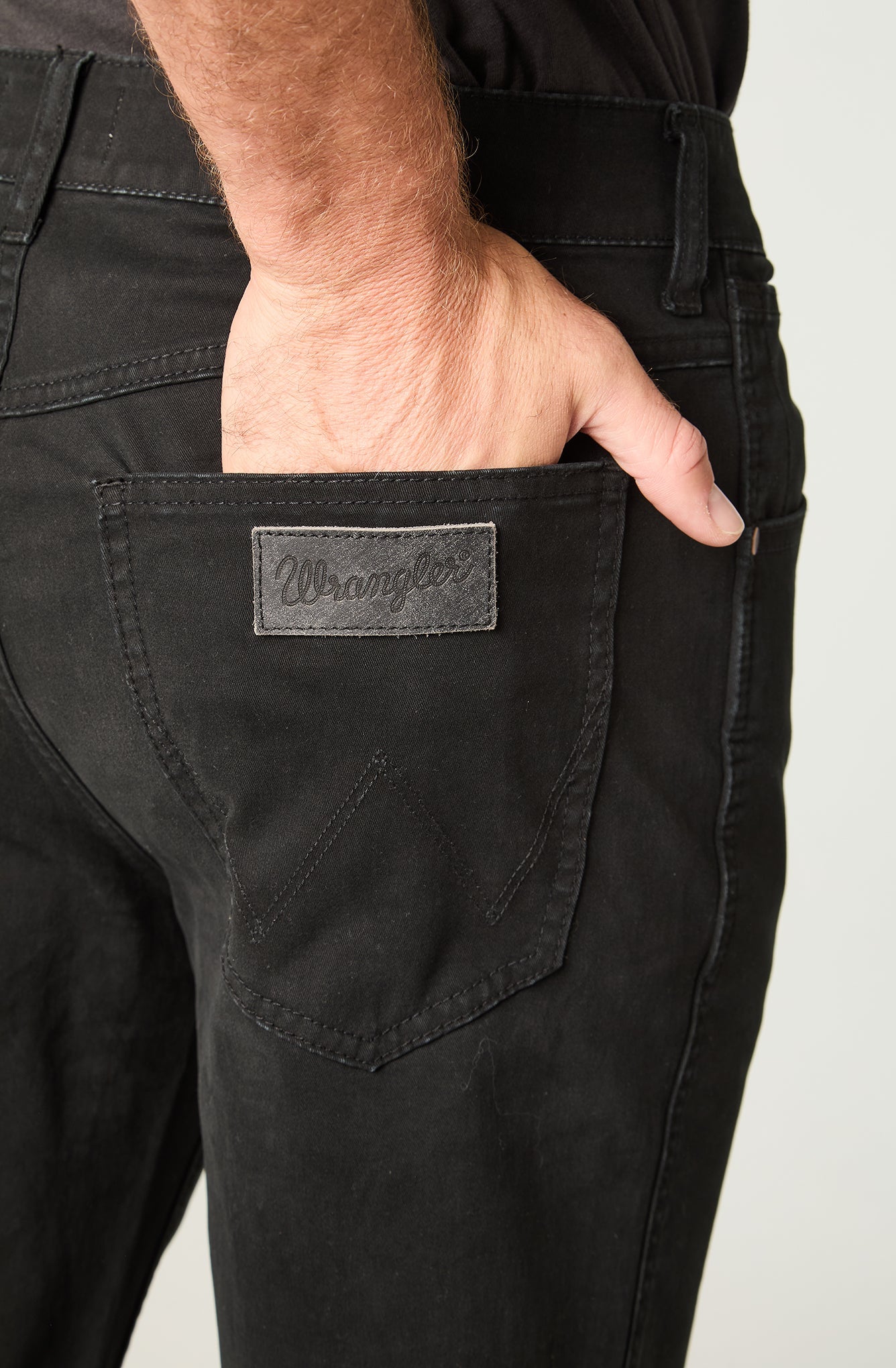 Pantalón Hombre Greensboro Black Faded