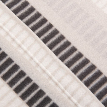 Juego Sabana Polar Estampada Gris