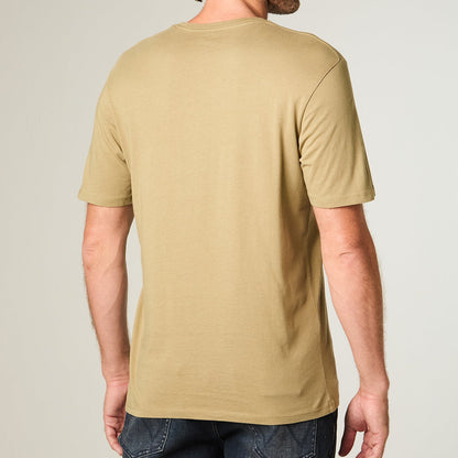 Polera Hombre Manga Corta Graphic Algodón Aloe
