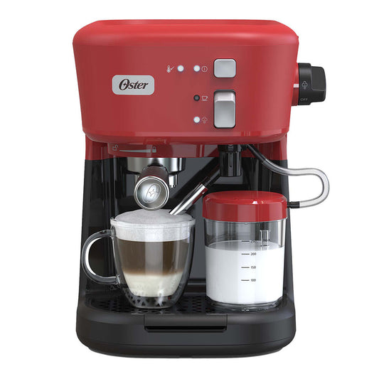 Cafetera Expreso Oster® BVSTEM5501R-052 Roja