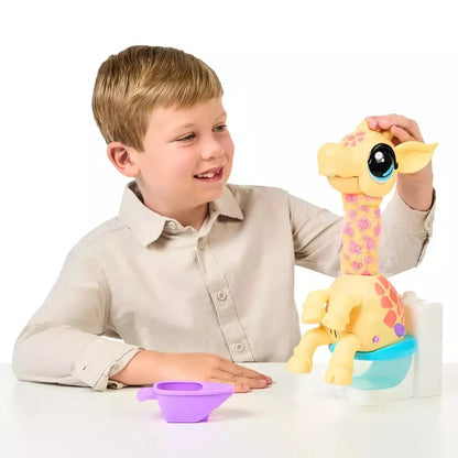 Peluche Unisex Interactivo Jirafa Amarillo