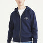 Polerón Hombre Hoodie FZ Regular Fit Azul