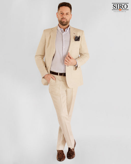 Traje De Hombre Ambo Tope Sand