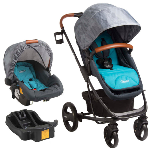 Coche Cuna Travel Nexus Turquesa