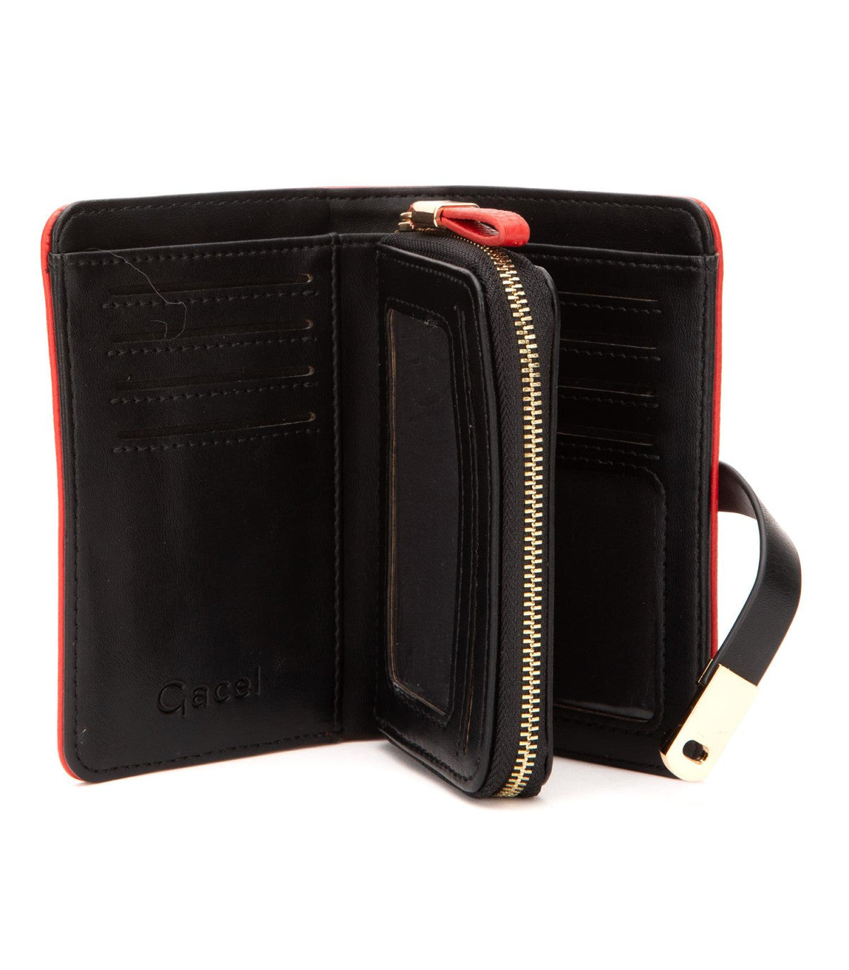 Billetera Mujer Mediana BIL0445 Rojo
