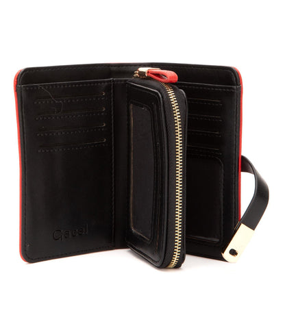 Billetera Mujer Mediana BIL0445 Rojo