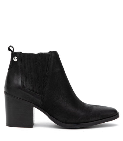 Bootie Mujer Bruna Negro
