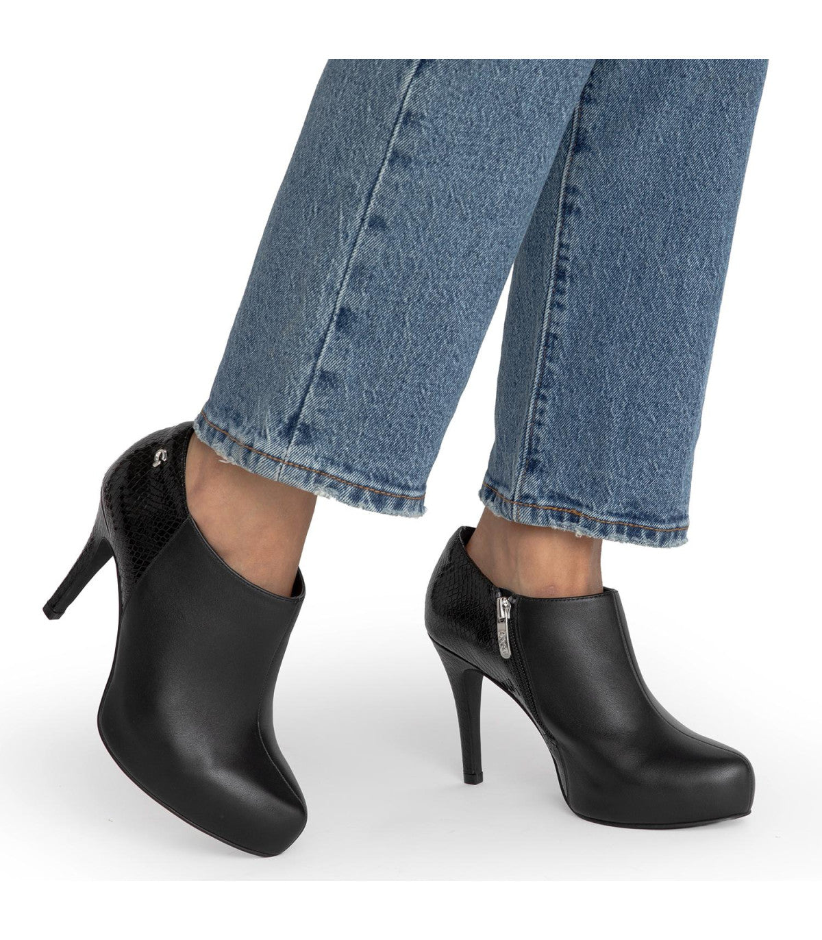 Bootie Mujer Olga Negro