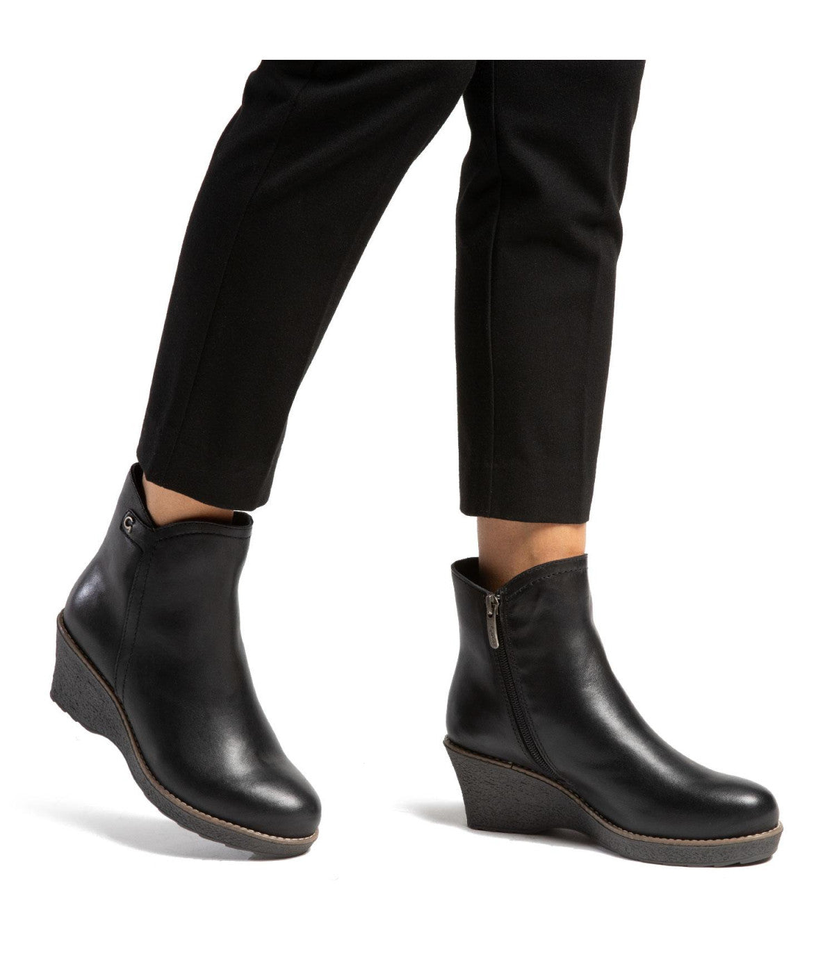 Botin Mujer Leda Negro