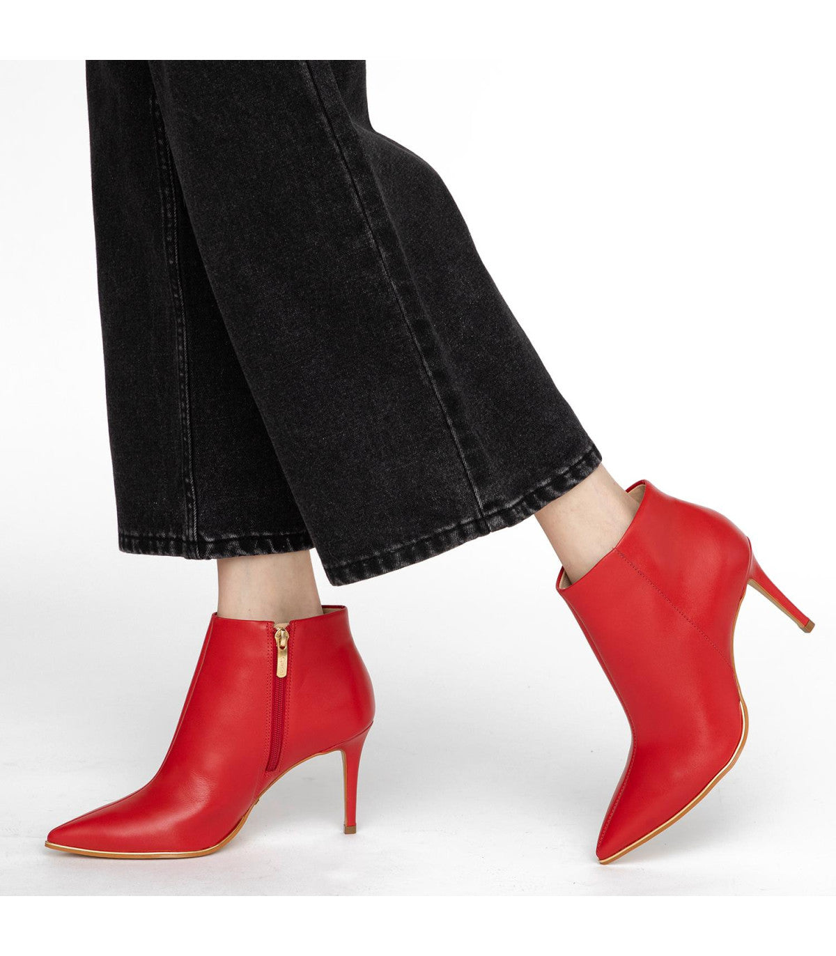 Botin Mujer Rania Rojo