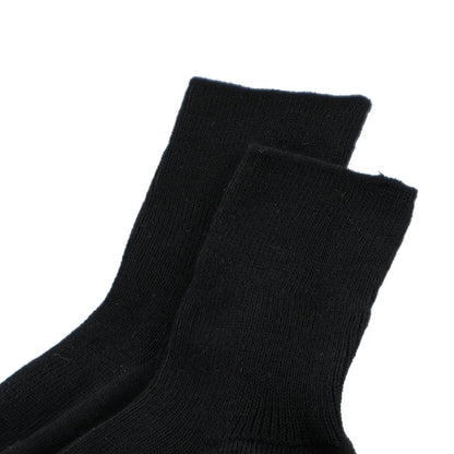 Calcetin Corto Unisex Escolar Bambú Pack 2 Negro