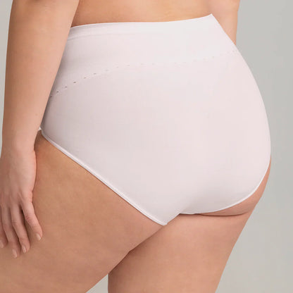 Calzon Mujer Alto Confort Size Blanco