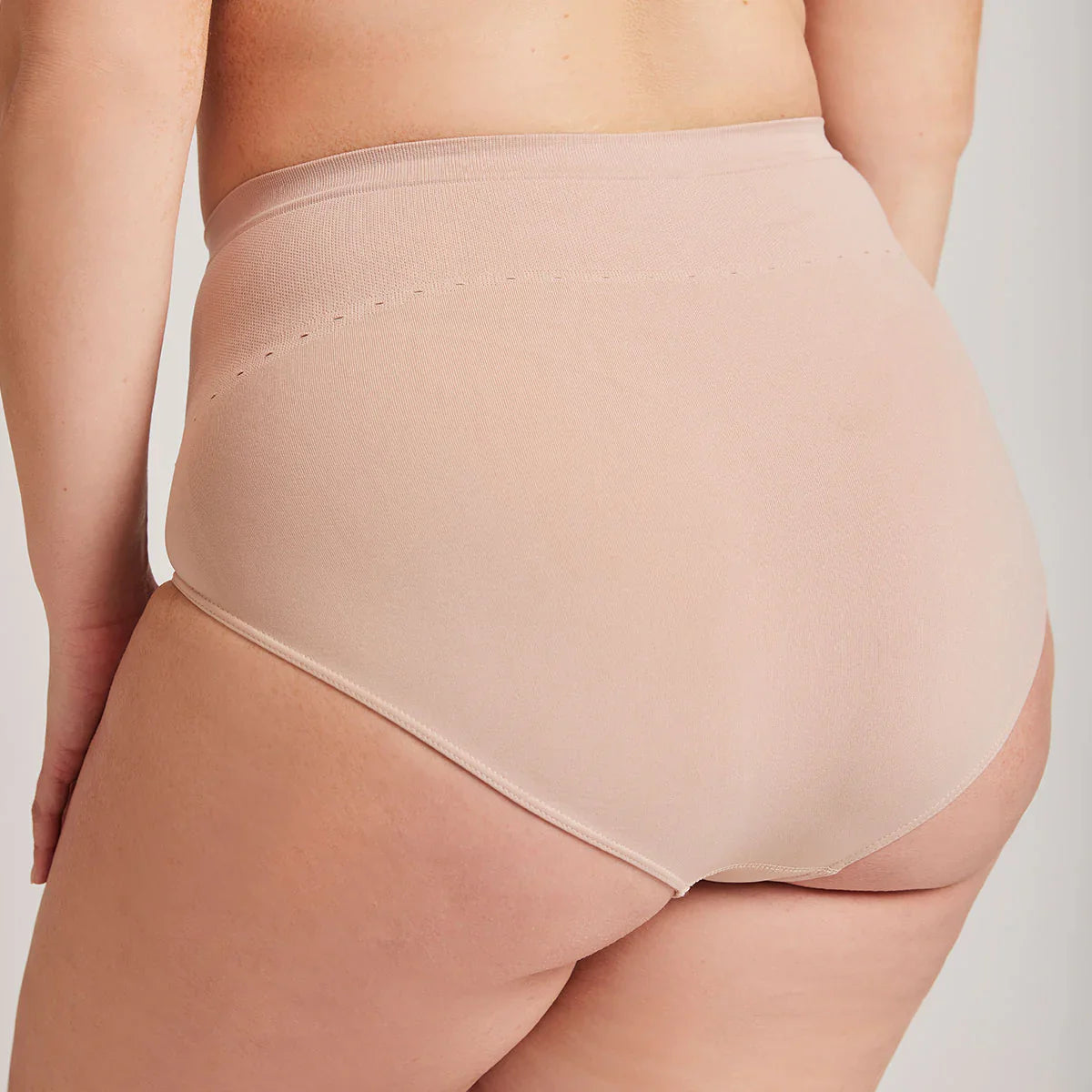 Calzon Mujer Alto Confort Size Nude