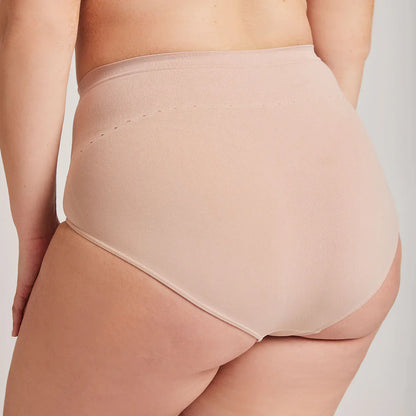 Calzon Mujer Alto Confort Size Nude