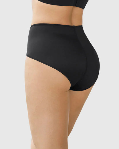 Calzón Mujer clásico de Control Negro