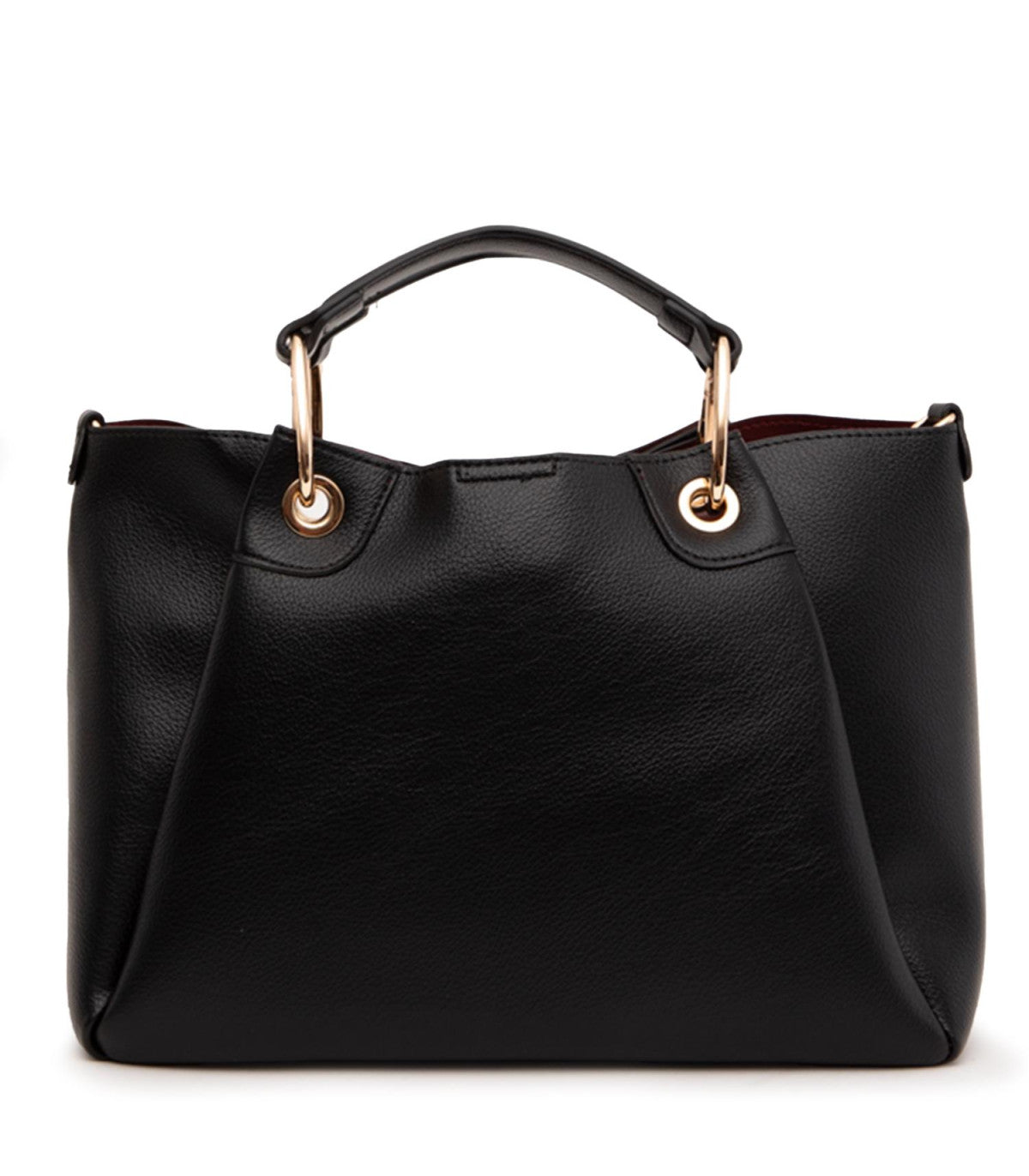 Cartera Mujer Dos Asas CAR3485 Mediana Negro