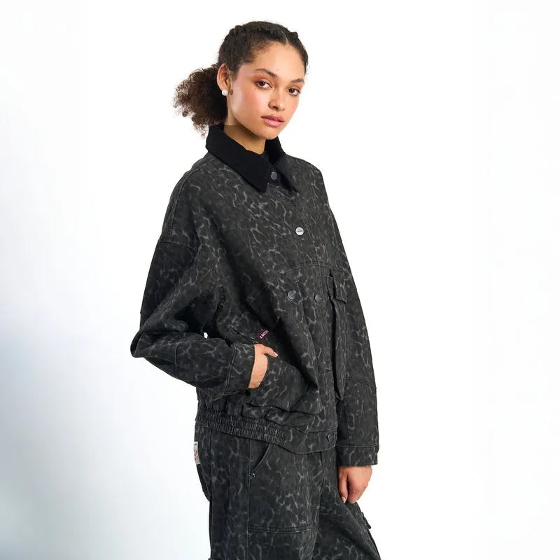 Chaqueta Mujer Animal Print Leopardo