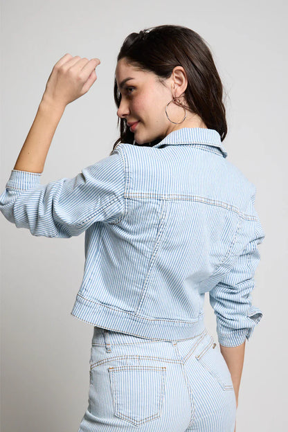 Chaqueta Mujer 5253 Celeste