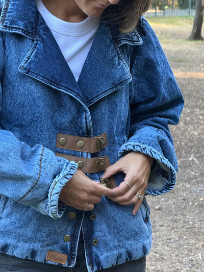 Chaqueta Mujer Bari Azul