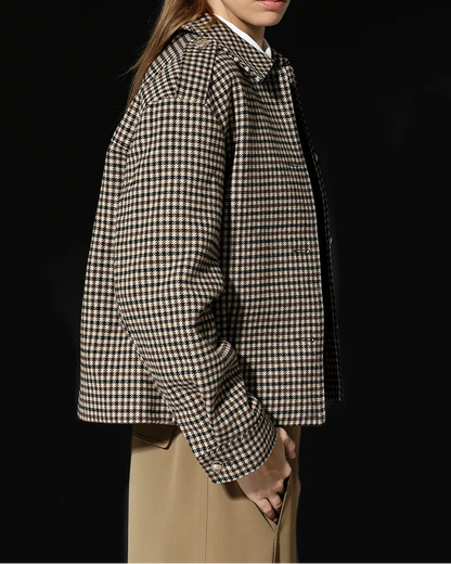 Chaqueta Mujer Bomber Fantasía Café