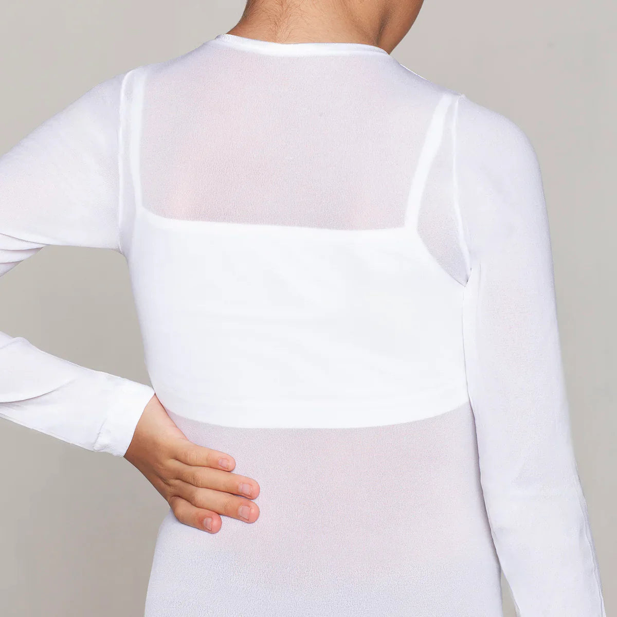 Chemisette Niña Blanco