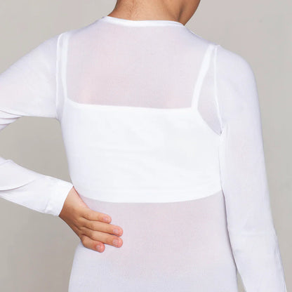 Chemisette Niña Blanco