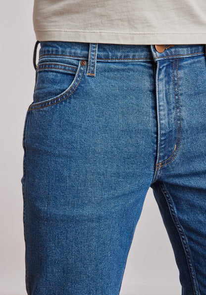 Jeans Hombre Regular Azul