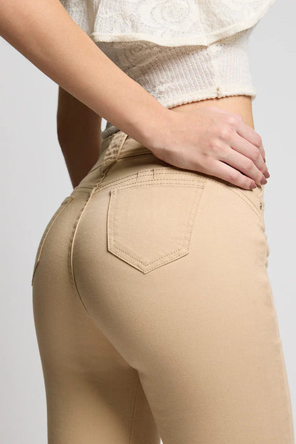 Jeans Mujer Flare 5247 Beige