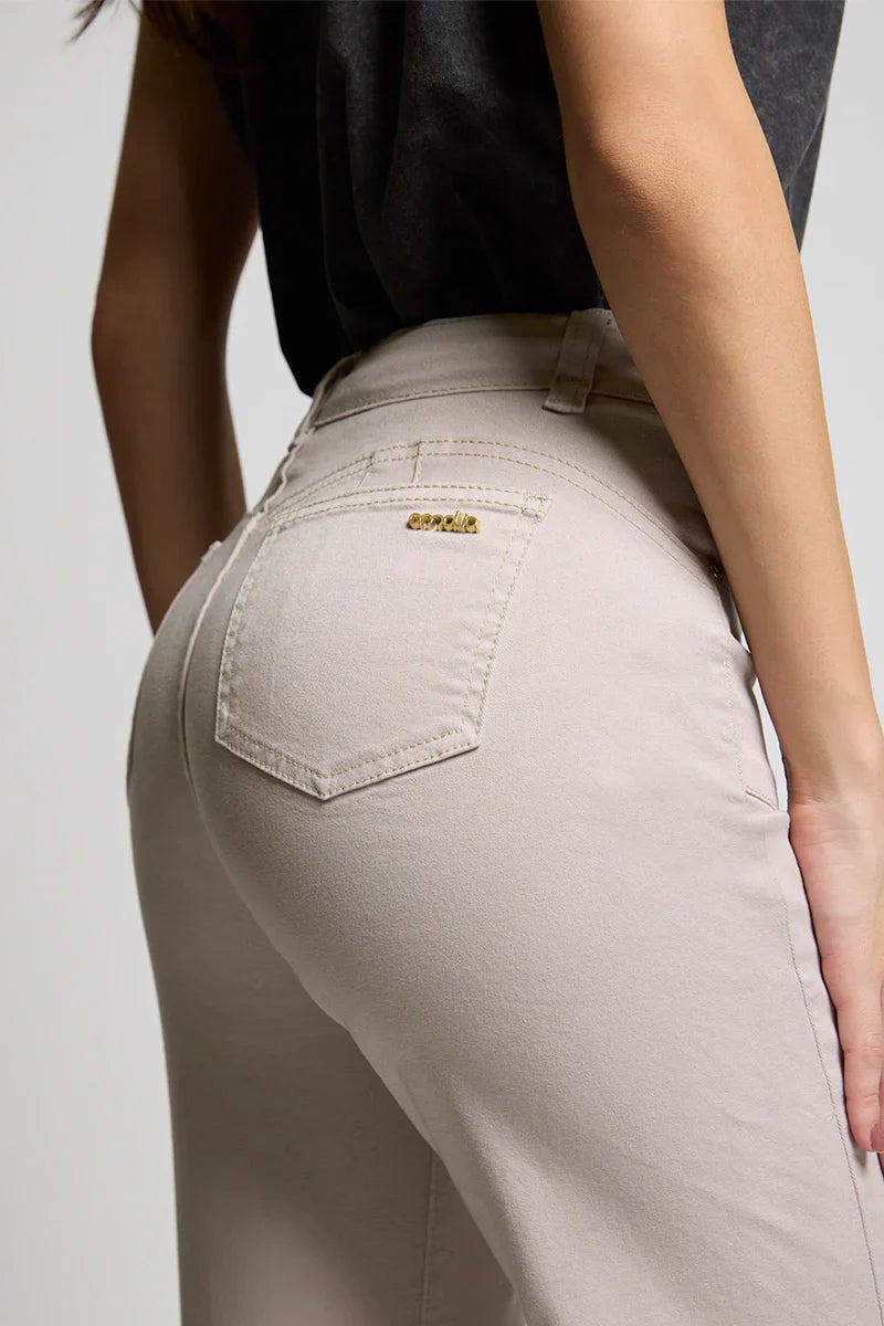 Jeans Mujer Wide Leg 5234 Arena