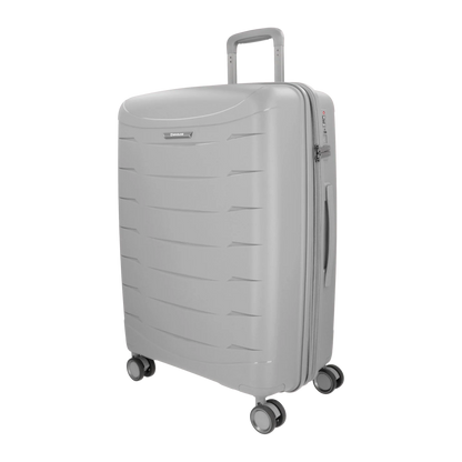 Maleta Grande Moonstone Impact Pro Plateada