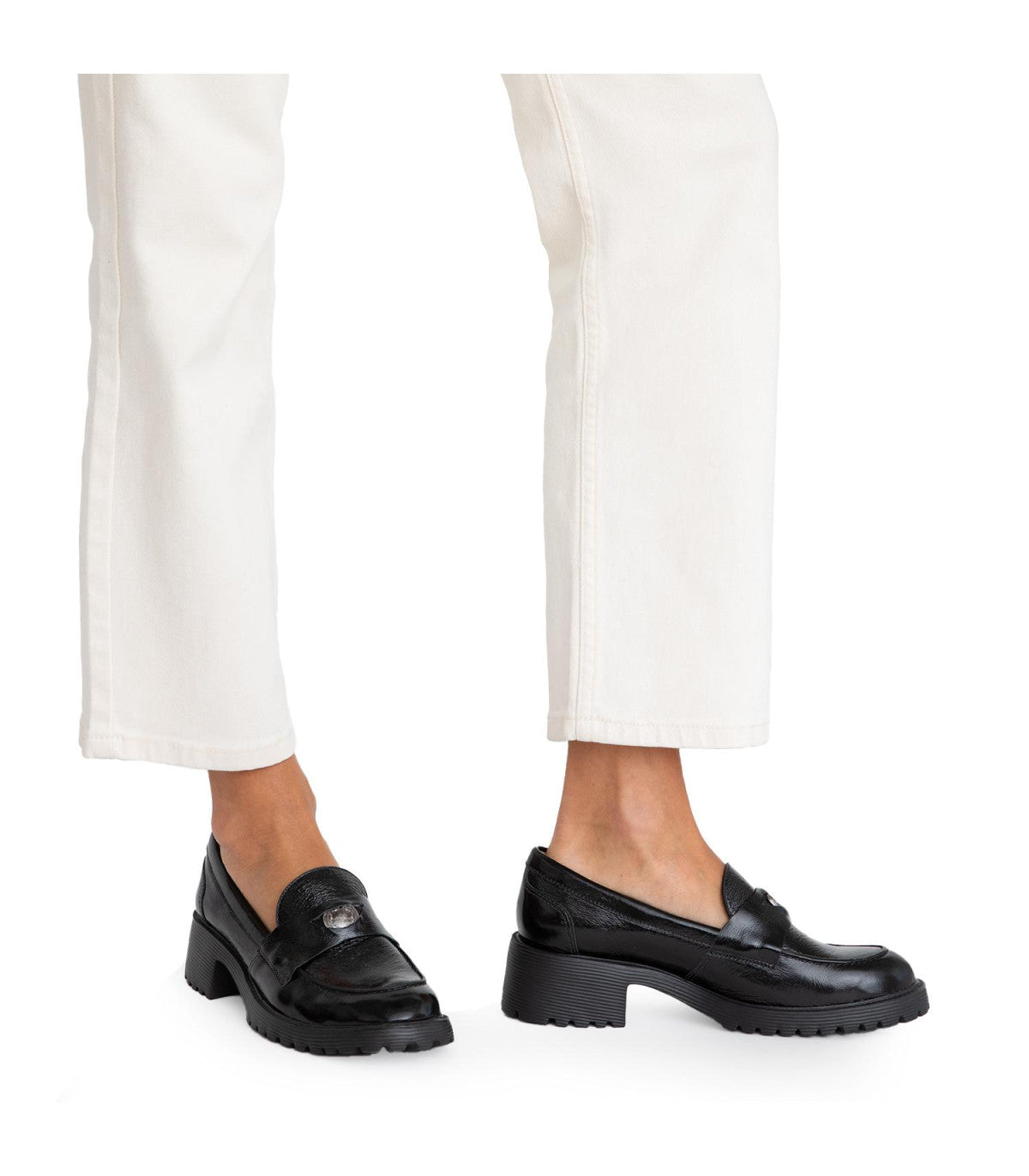 Mocasín Mujer Belen Negro