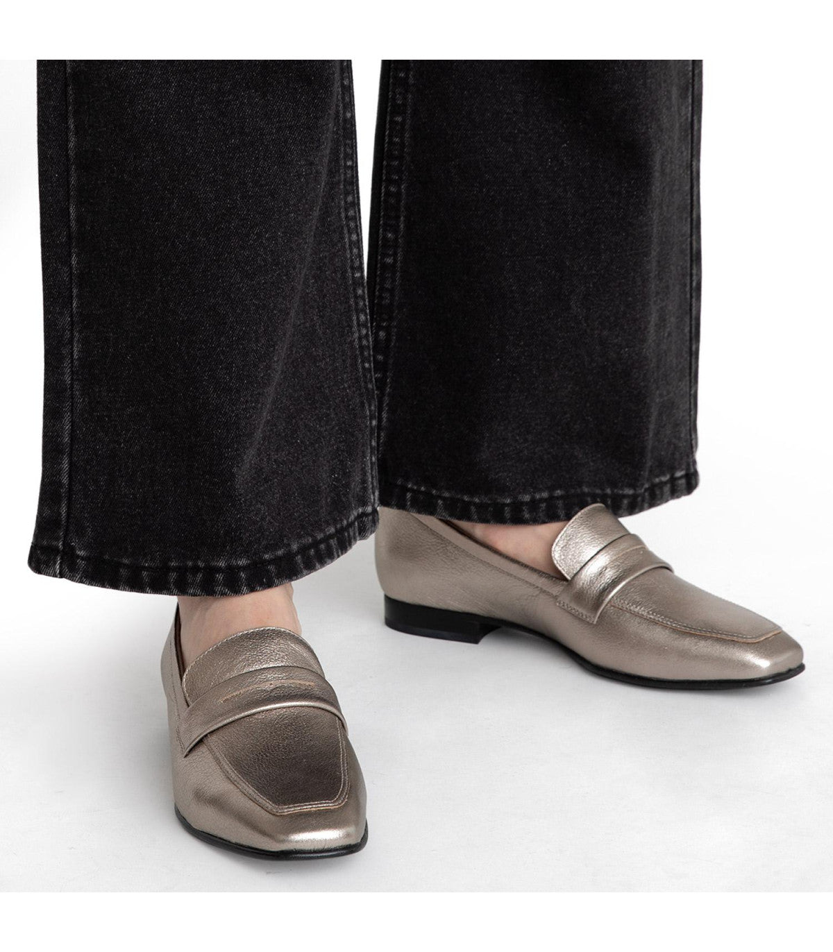 Mocasin Mujer Cruxi Acero