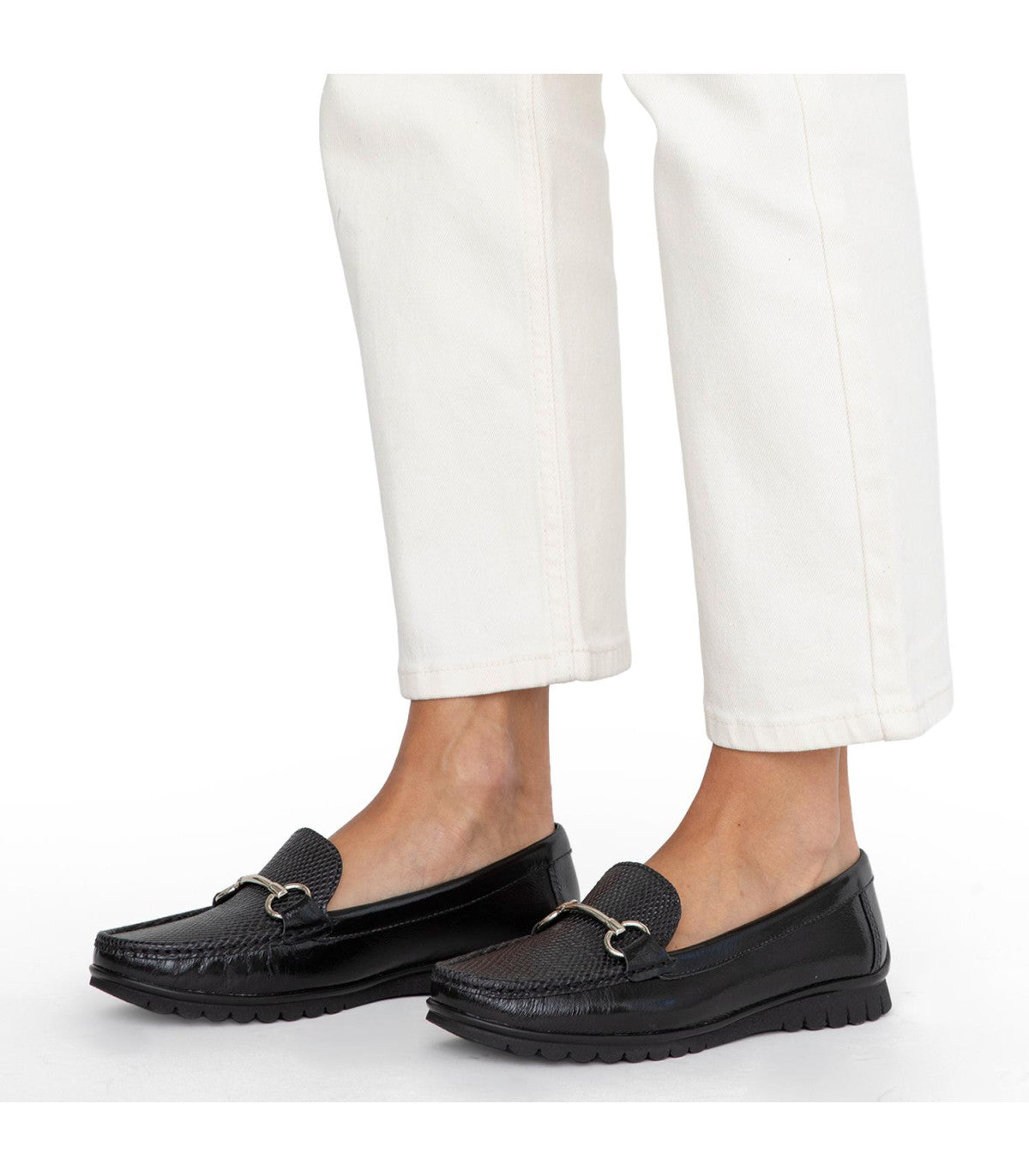 Mocasin Mujer Trini Negro