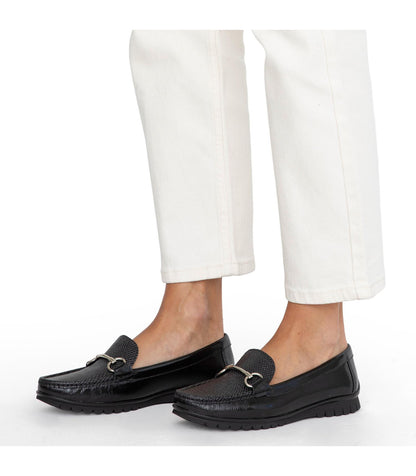 Mocasin Mujer Trini Negro