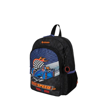 Mochila Escolar Niño Kinder Negra