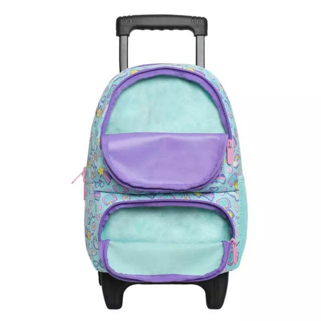 Mochila Infantil Niña Winner Cat Print Menta