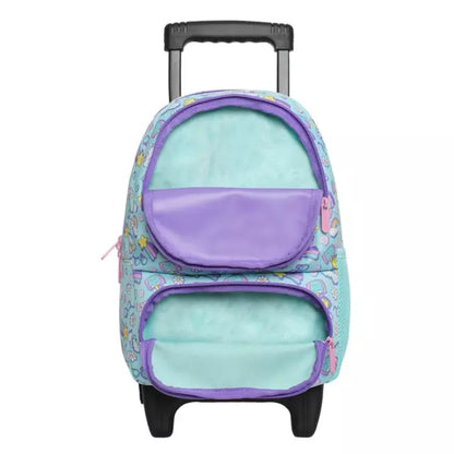 Mochila Infantil Niña Winner Cat Print Menta