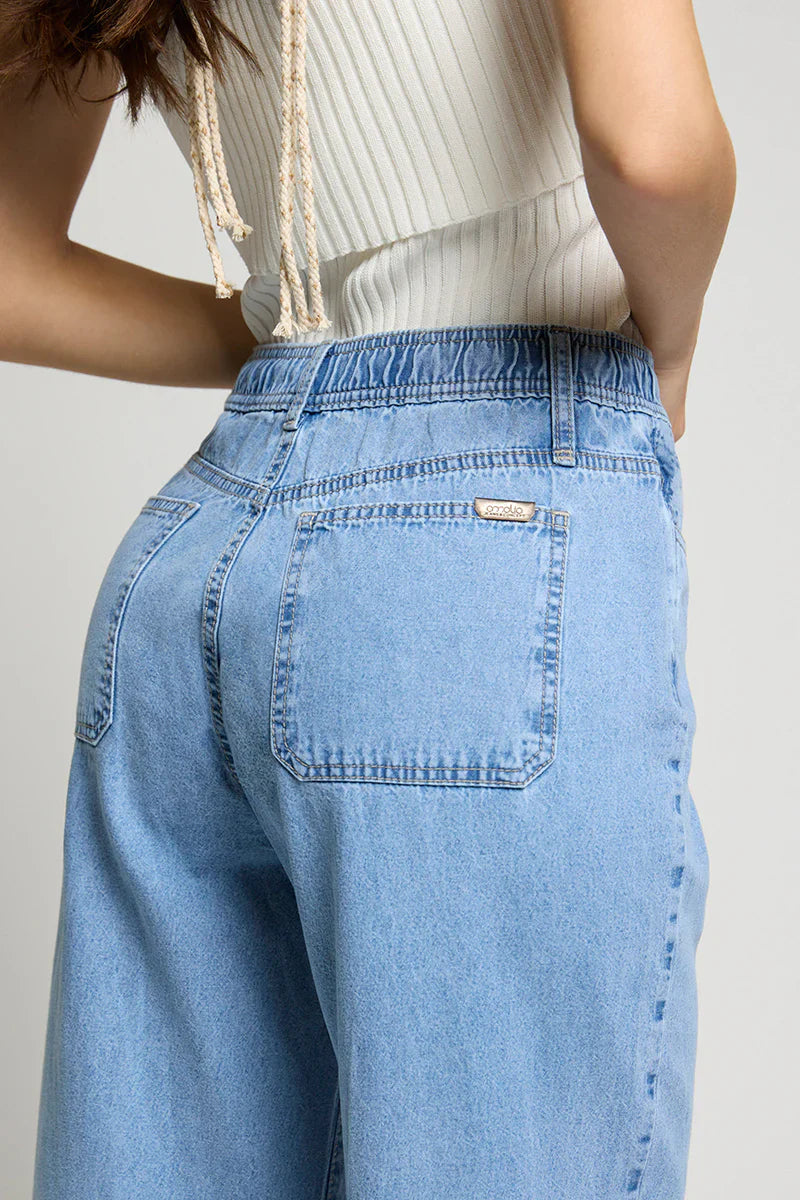 Pantalon Mujer 5283 Celeste