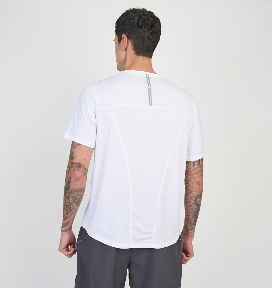 Polera Hombre Deportivo Sherlock Blanco