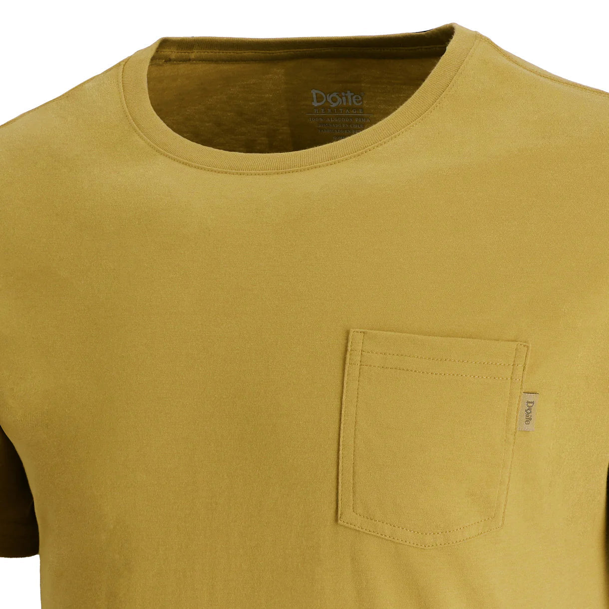 Polera Hombre Manga Corta Pocket Lime