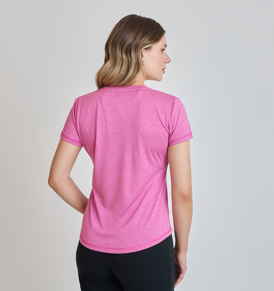 Polera Mujer Deportiva Agata Fucsia