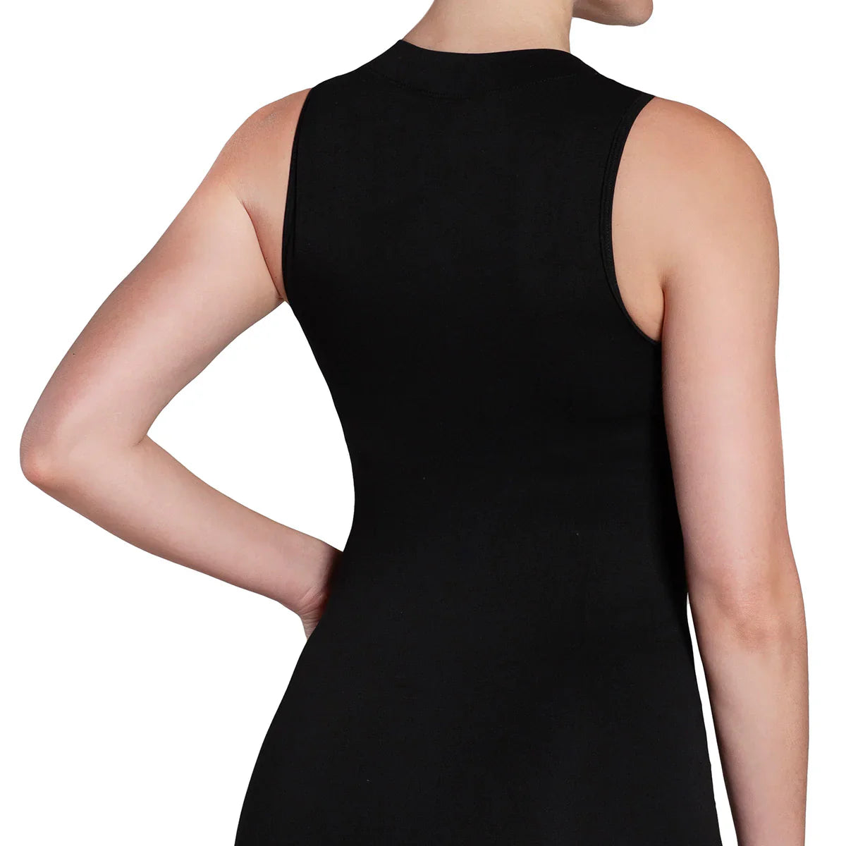 Polera Mujer Esencial Regata Negro